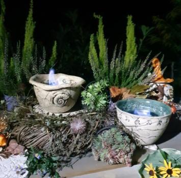 Preview: Keramik Feuerschale